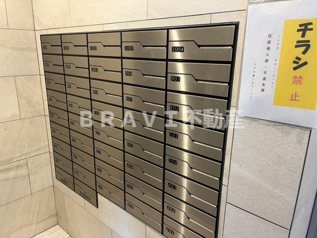 プレサンス長堀通グレイタス　BRAVI不動産のその他共用部分|【プレサンス長堀通グレイタス】メールボックスです
