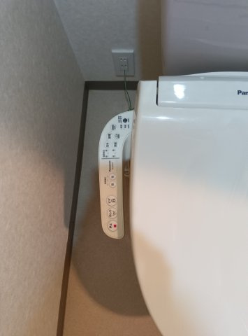 Grazie里のトイレ|温水洗浄便座です