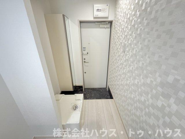 センチュリーオークＢ棟の玄関
