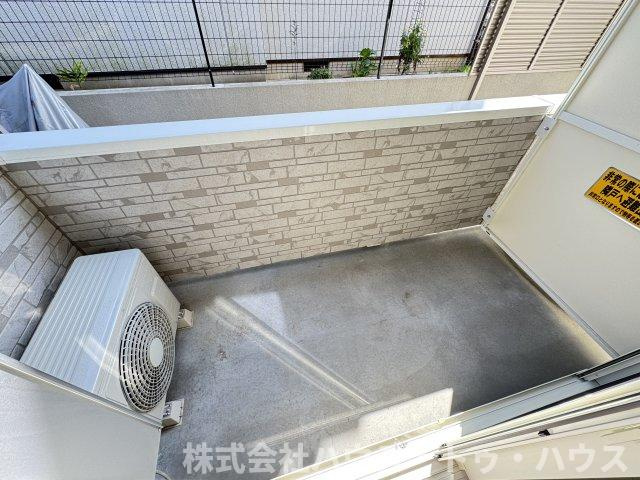 センチュリーオークＢ棟のバルコニー