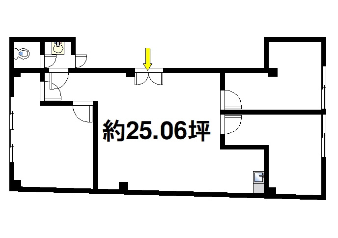松村ビルの間取り