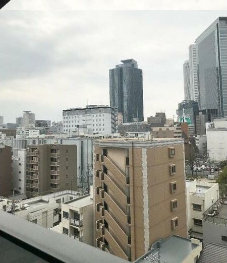 オープンレジデンシア名古屋駅　THE　COURTのバルコニー