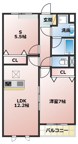 パストーンココの間取り