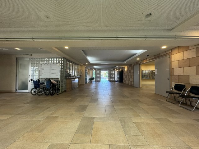 セントラルグリーンハイツの駐車場