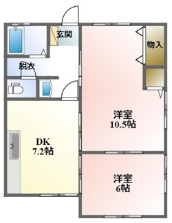 【間取り】 | ＮＫハイツ