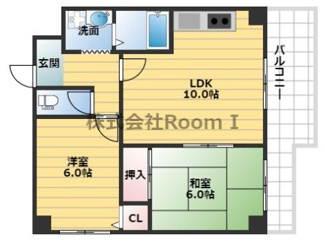 【間取り】 | 第三西原ハイツ