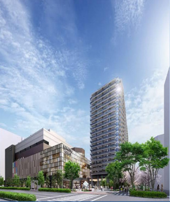 【外観】 | プラウドタワー亀戸クロス ゲートタワー