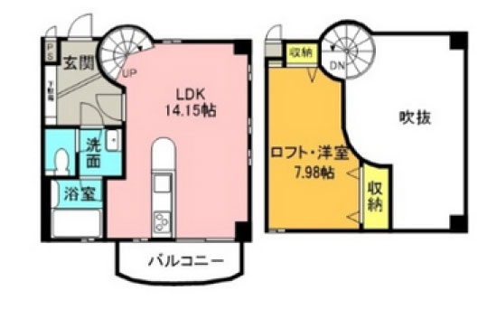 【間取り】 | 沼津市平町 売一棟マンション ES05401 | 沼津市平町　間取り一例