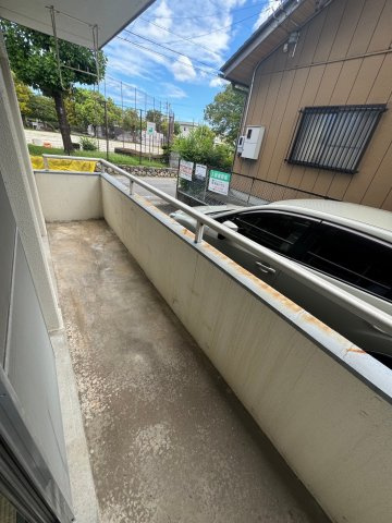 メゾン石川のバルコニー