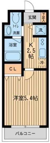 Ｓ－ＦＯＲＴ西船橋の間取り