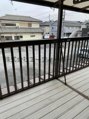 【バルコニー】 | 梶山天神5丁目貸家 | 落ち着いた時間を過ごせるバルコニーです