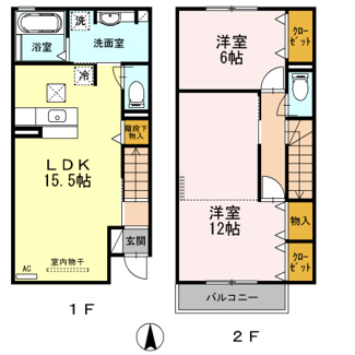 【間取り】 | ルミエールささ
