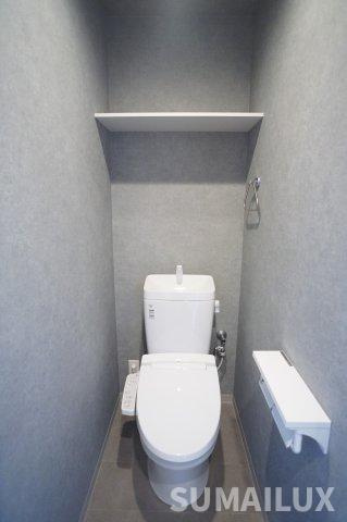 熊本市北区龍田９丁目の賃貸マンションのトイレ