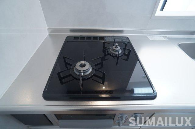 熊本市北区龍田９丁目の賃貸マンションのキッチン