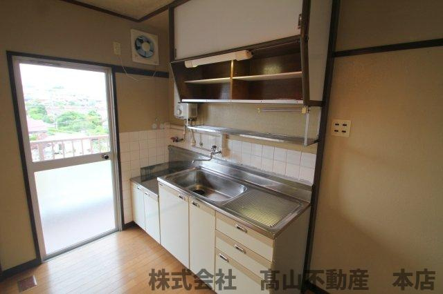 ヴィラ日の里のキッチン