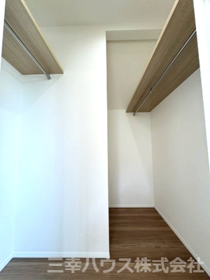 【収納】 | 柳沢6丁目貸家 | ウォークインクローゼット