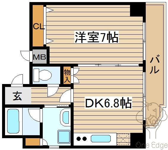 AXIS豊崎の間取り