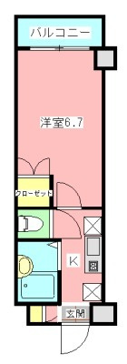 イーストベイ・船橋本町の間取り