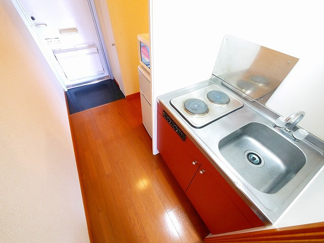 レオパレスＫ＆Ｍのキッチン|きれいなキッチンです