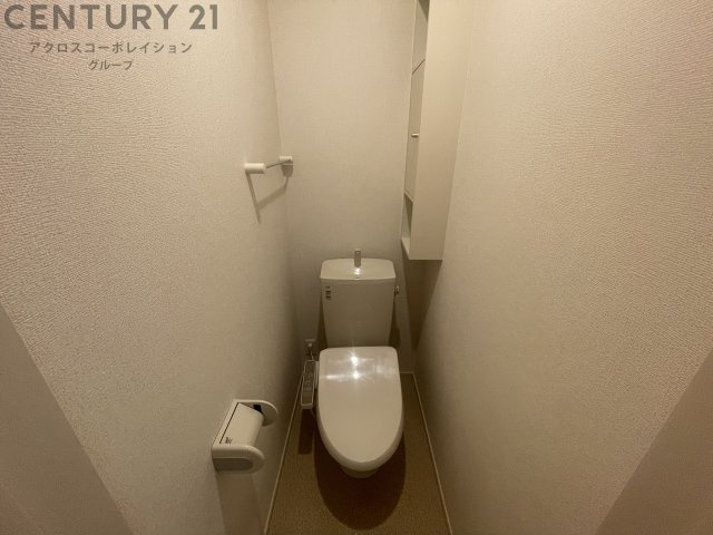 温水洗浄便座機能付き♪