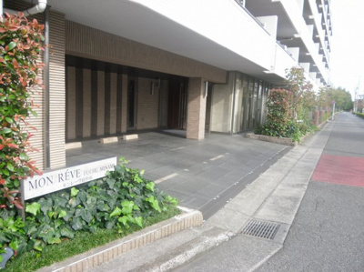 【エントランス】 | モンレーヴ府中南 | エントランス。