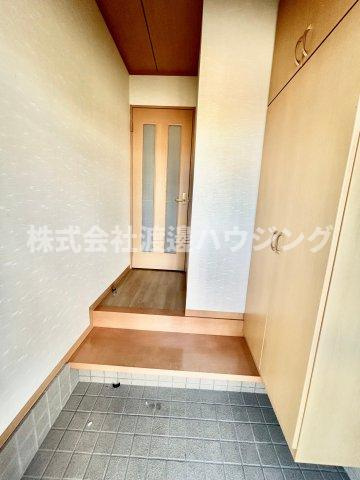 丸川貸家の玄関