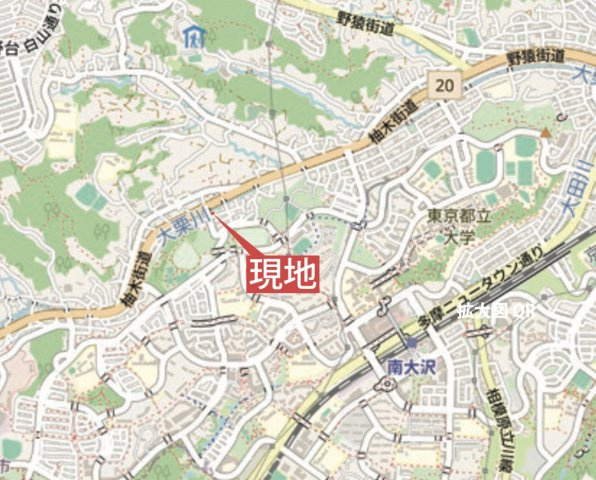 祝　成約済み　八王子市　上柚木　売地　２期の地図|～仲介手数料無料☆八王子ひなた不動産～八王子市上柚木　売地