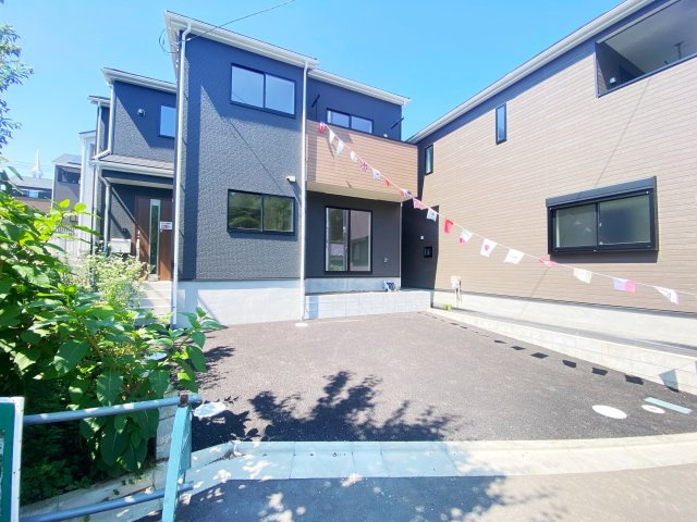 祝　成約済み　八王子市　館町　新築戸建て　１９期の外観|～仲介手数料無料☆八王子ひなた不動産～八王子市館町　新築戸建て
