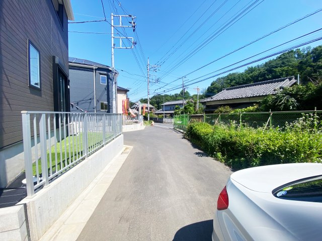 祝　成約済み　八王子市　館町　新築戸建て　１９期の前面道路含む現地写真|～仲介手数料無料☆八王子ひなた不動産～八王子市館町　新築戸建て
