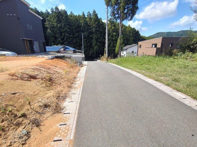 【前面道路含む現地写真】 | 久山町大字山田土地
