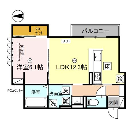 【間取り】 | City　Station　Front