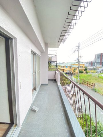 茨木春日丘ハイツのバルコニー