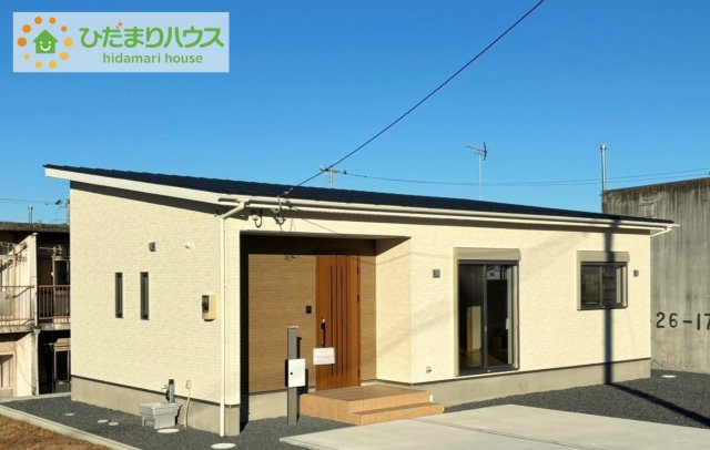 日立市大沼町1丁目　新築戸建の外観|スタイリッシュな外観です(^^)/