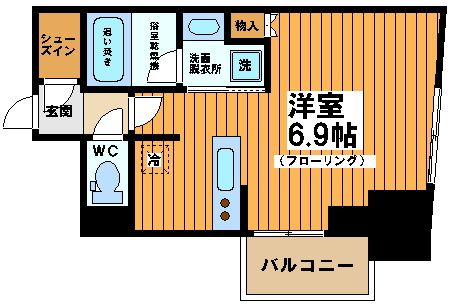 【間取り】 | プライマル杉並方南町