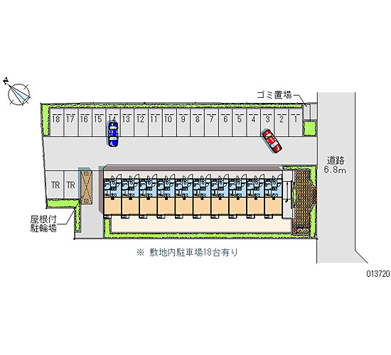 レオパレスサンライトの地図|画像4