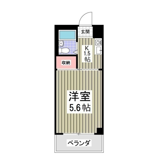 【間取り】 | シャトール田口戸塚Ⅱ