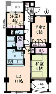 【間取り】 | コスモ亀戸アネックス