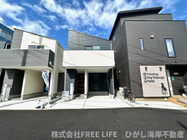 茅ヶ崎市浜須賀  新築戸建　全3棟の外観|C号棟　外観正面