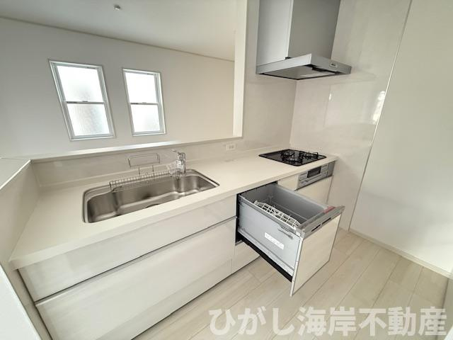 茅ヶ崎市今宿　新築戸建　全8棟のキッチン|食洗器付きシステムキッチン