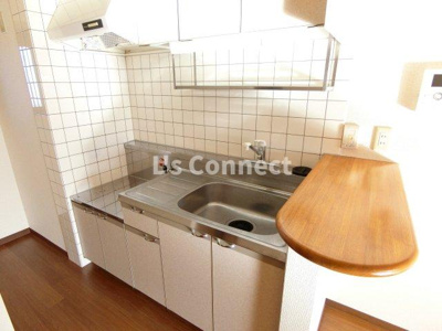 【キッチン】 | スズキヒルズ | ２口ガスコンロ設置可能なキッチン。