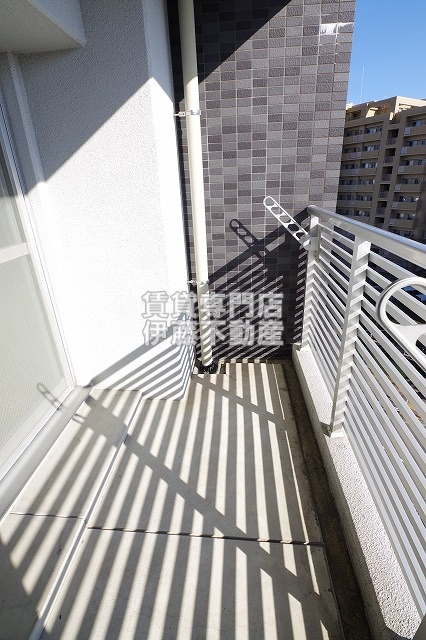 ブルームライフ黒川のバルコニー