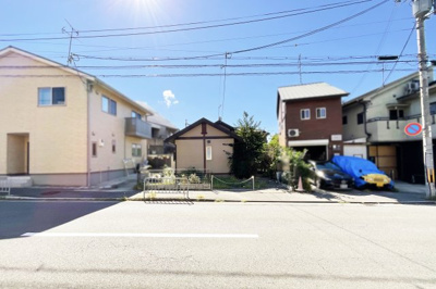 【前面道路含む現地写真】 | 山科区小野西浦　土地