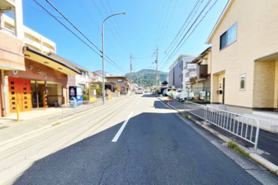 【前面道路含む現地写真】 | 山科区小野西浦　土地
