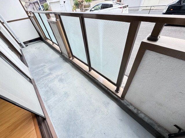 サウスタウンFのバルコニー