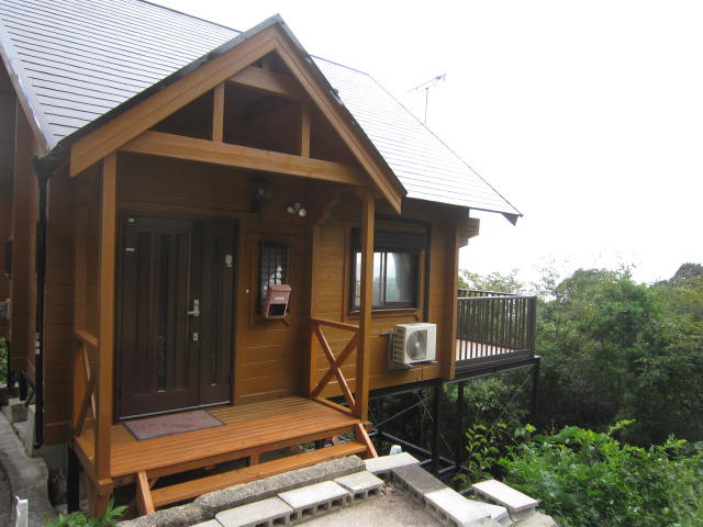 和歌山県日高郡別荘の外観|おしゃれな外観です