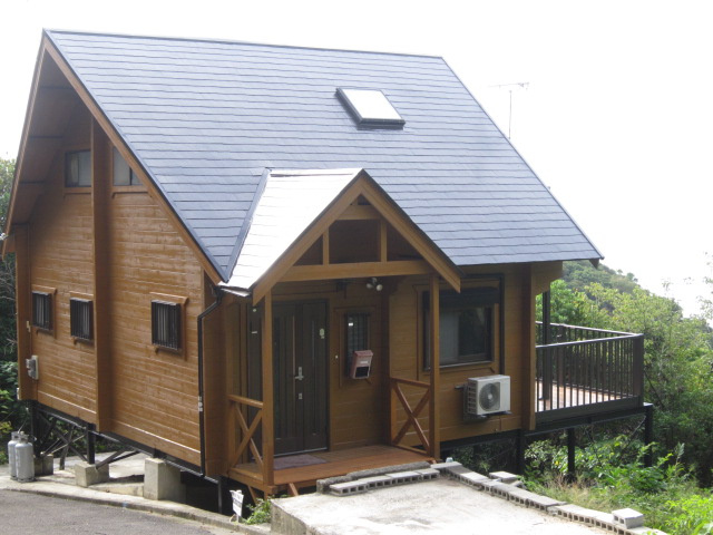 和歌山県日高郡別荘の外観|きれいな外観です