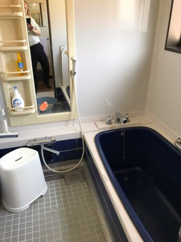 列見町中古戸建の浴室|コンパクトで使いやすいお風呂です