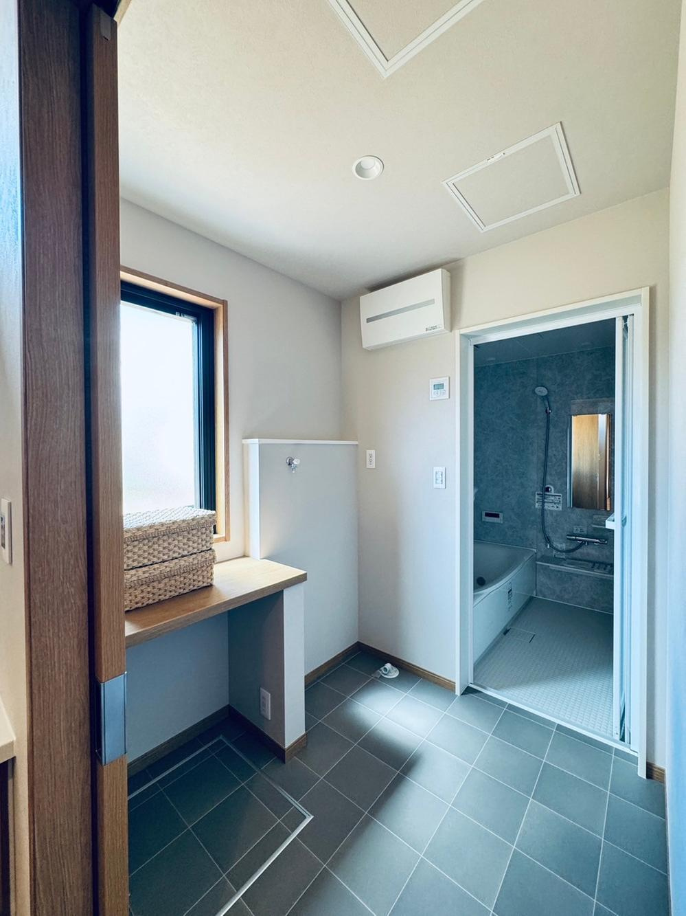 小山市大字神鳥谷　新築戸建34-21号棟の脱衣所