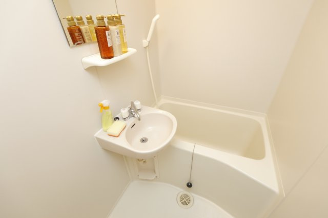 ピタアタ柴又の浴室