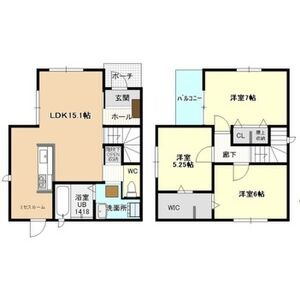 【間取り】 | 春岡1-22KODATEXⅣC棟